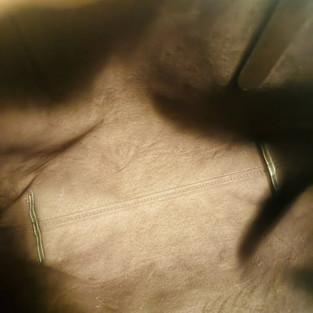 COACH REXY & CARRIAGE  BLACK/MULTI LEATHER repeat Glitter tote. Rare! - Picture 8 of 15